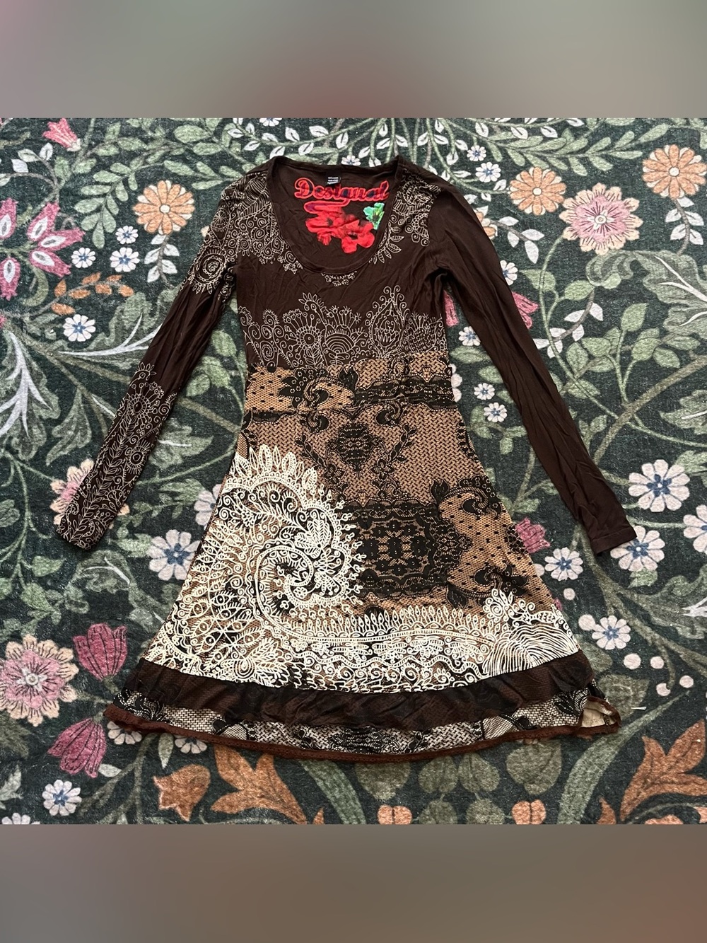 🍇 Desigual Tisdale Baroque Dress 🍇